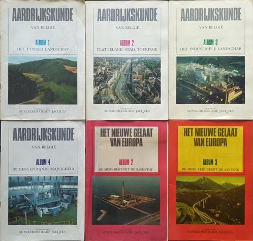 6x Plaatjesalbums - Chocolade Jacques - Aardrijkskunde, Boeken, Prentenboeken en Plaatjesalbums, Gelezen, Ophalen of Verzenden