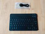 Bluetooth toetsenbord voor tablet met kabel om op te laden, Ophalen of Verzenden, Azerty, Nieuw, Draadloos
