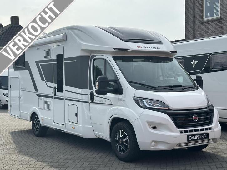 Adria Matrix 670 SL PLUS 9-Traps aut. Nieuw model, Caravans en Kamperen, Mobilhomes, Bedrijf, Half-integraal, Adria