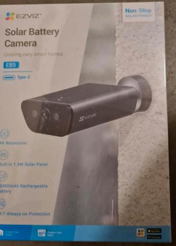 Ezviz EB5 ip camera met zonnepaneel 4k beschikbaar voor biedingen