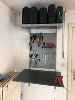 Werkbank met opbergsysteem, Doe-het-zelf en Bouw, Ophalen, Gebruikt, Bankschroef