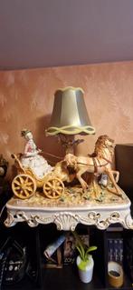 Paardenkoets capodimonte porselein, Ophalen