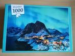 Puzzle 1000 pièces Aurore Boreale, Norvège, Enlèvement ou Envoi, Comme neuf, Puzzle
