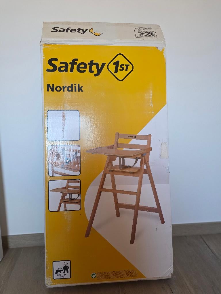 Chaise pliante pour bébé NORDIK, Enfants & Bébés, Enlèvement ou Envoi, Comme neuf, Chaise pliante, Ceinture(s)