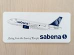 Sabena Sticker #012 Airbus A319 OO-SAB, Nieuw, Ophalen of Verzenden