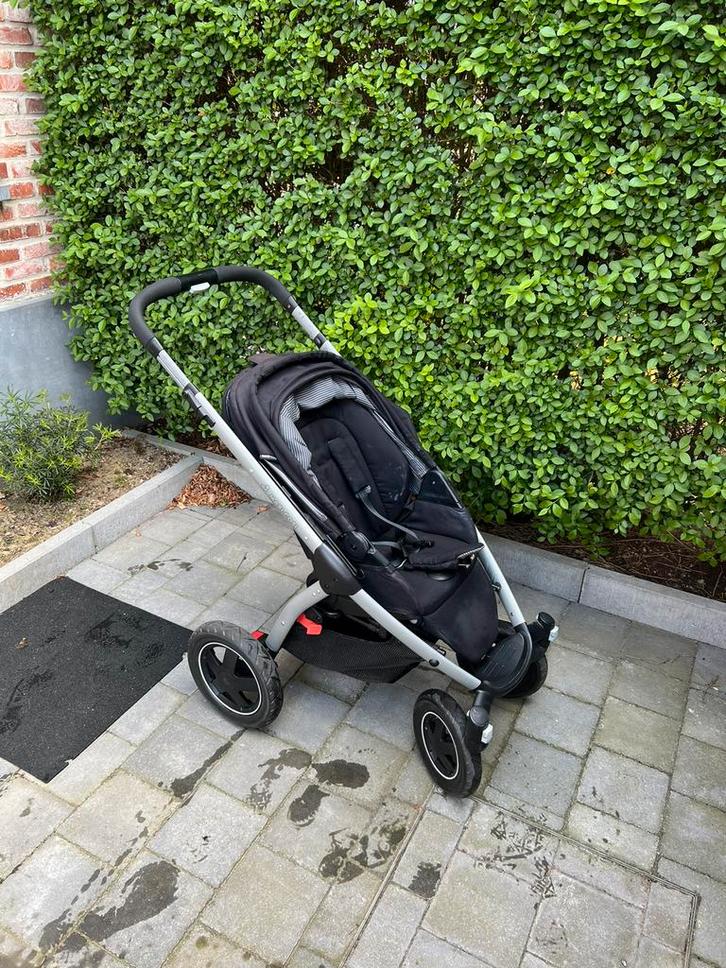 Poussette + nacelle (Maxi Cosi Mura 4 Plus), Kinderen en Baby's, Kinderwagens en Combinaties, Zo goed als nieuw, Combiwagen, Maxi-Cosi