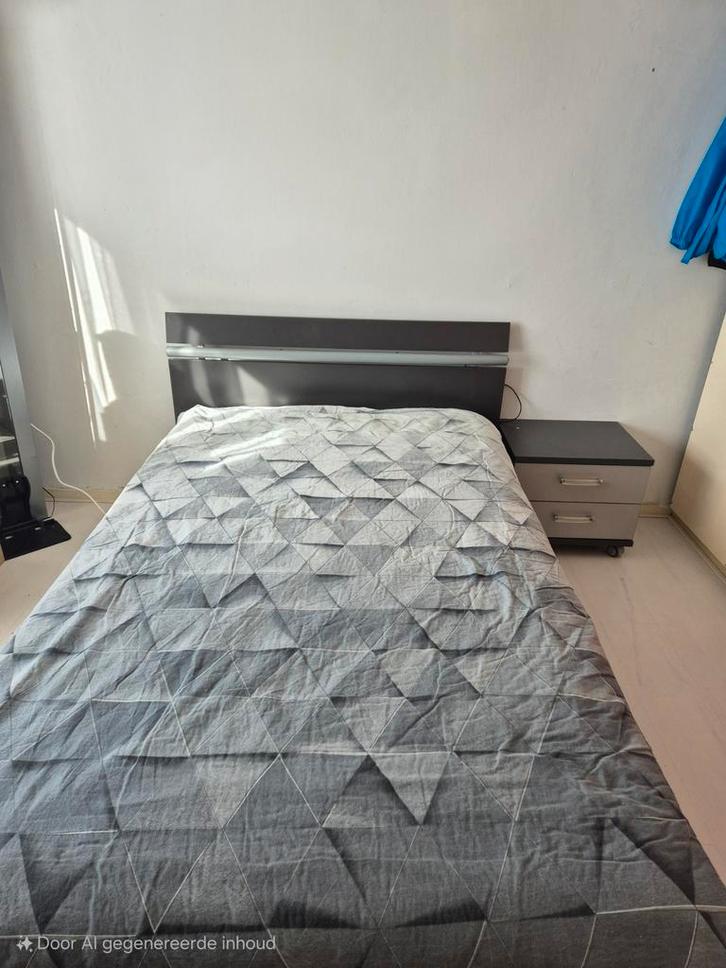 Jongens tienerkamer, Huis en Inrichting, Slaapkamer | Complete slaapkamers, Zo goed als nieuw, Twijfelaar, Ophalen