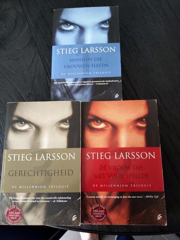 3 boeken Stieg Larson beschikbaar voor biedingen
