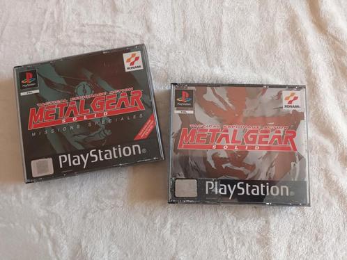 Metal Gear + missions spéciales sony PS1 PAL Fr complet, Games en Spelcomputers, Games | Sony PlayStation 1, Zo goed als nieuw