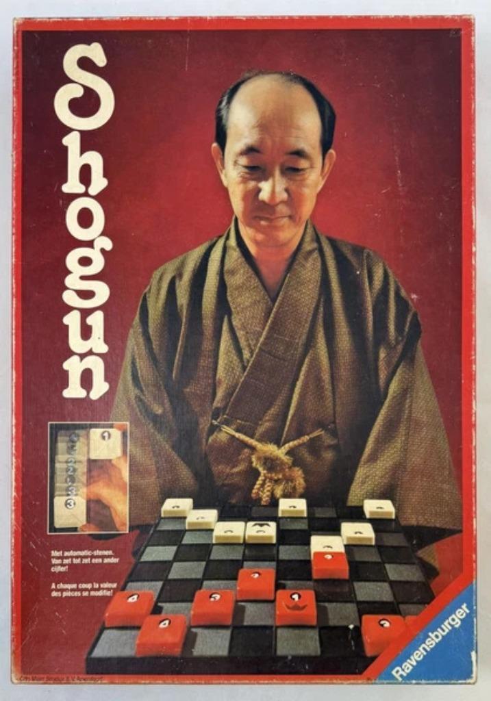Shogun Ravensburger bordspel grote versie spel vintage 1979, Hobby en Vrije tijd, Gezelschapsspellen | Bordspellen, Zo goed als nieuw