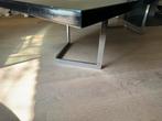 Salon tafel van  steen met metalen steunen, Maison & Meubles, Tables | Tables de salon, 100 à 150 cm, Rectangulaire, Autres matériaux