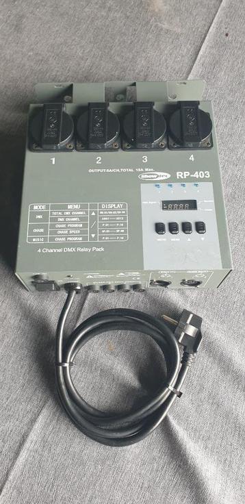 Showtec RP-403  - DMX switchpack