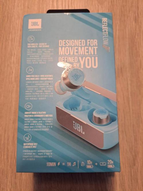 JBL REFLECT FLOW, Audio, Tv en Foto, Hoofdtelefoons, Zo goed als nieuw, Op oor (supra aural), Overige merken, Draadloos, Bluetooth