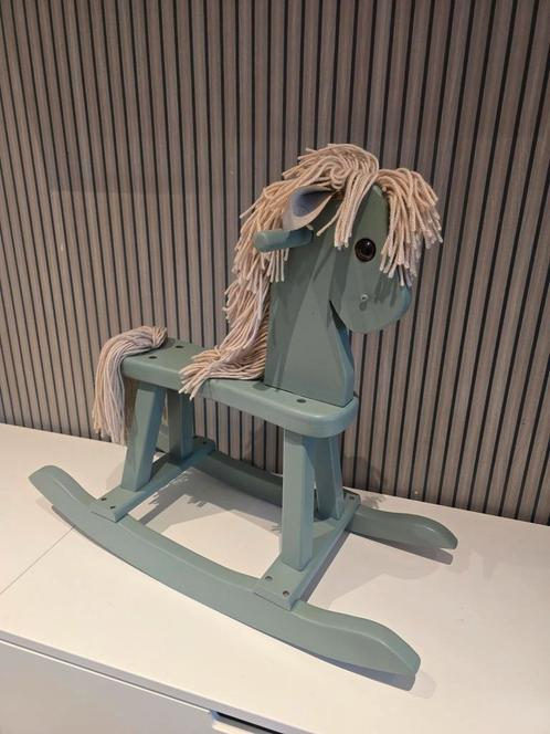 Houten hobbelpaard/schommelpaard, Kinderen en Baby's, Speelgoed | Hobbelfiguren, Zo goed als nieuw, Ophalen