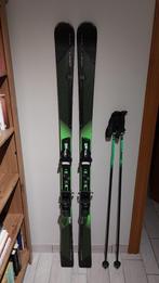 Skis piste : Elan Amphibio 14 Ti + bâtons, Sport en Fitness, Skiën en Langlaufen, 160 tot 180 cm, Gebruikt, Carve, Ophalen