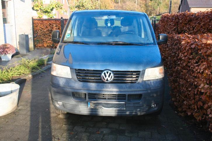 VW Transporter 2,5 TDI - Diesel --  96 KW - dubbel cabine, Auto's, Bestelwagens en Lichte vracht, Particulier, Centrale vergrendeling