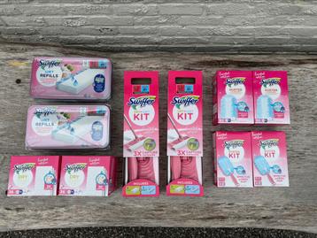 Swiffer pink blossom set nieuw beschikbaar voor biedingen