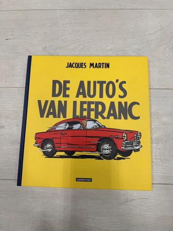 Les voitures de Lefranc, Envoi, Comme neuf, Jacques martin
