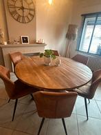 Ronde tafel Mango hout, Huis en Inrichting, Tafels | Eettafels, Ophalen