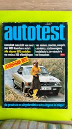 Essai automobile 1975, Livres, Autos | Livres, Comme neuf, Général, Enlèvement ou Envoi