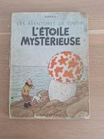 L'étoile mysterieuse 1944 - Tintin Hergé, Eén stripboek, HERGE, Ophalen, Gelezen