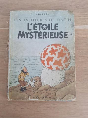 L'étoile mysterieuse 1944 - Tintin Hergé, Une BD, Enlèvement, Utilisé, HERGE