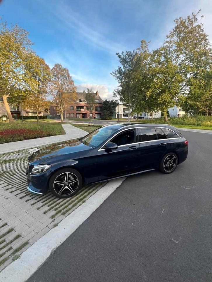Mecedes c220cdi euro6 automaat 9G bj2018 AMG pakket, Auto's, Mercedes-Benz, Particulier, C-Klasse, ABS, Achteruitrijcamera, Adaptieve lichten