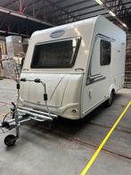 Caravan keuringvrij mtm 750kg met voortent, Caravans en Kamperen, Koelkast, Treinzit, Particulier, Caravelair