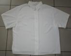 Crèmekleurige blouse-chemisier (korte mouwen) 46-48, -, Gedragen, Ophalen of Verzenden, Maat 46/48 (XL) of groter