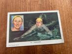 Chromo Aiglon zwemkampioene Vergauwen -1952, Sport en Fitness, Overige Sport en Fitness, Verzenden, Gebruikt