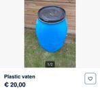 Vaten in plastiek, Diversen, Ophalen, Gebruikt