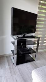 tv meubel, Huis en Inrichting, Kasten |Televisiemeubels, Ophalen, 50 tot 100 cm, Zo goed als nieuw, Glas
