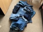 Groot pakket jeans resten, Ophalen, Gebruikt, Knutselwerk
