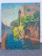 huile sur panneau signe emile gervais, Enlèvement ou Envoi