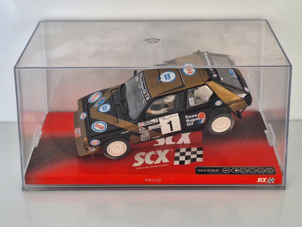 Scx Lancia Delta S4 Esso San Remo Rally Ref 63780, Kinderen en Baby's, Speelgoed | Racebanen, Nieuw, Racebaan, Elektrisch, Overige merken