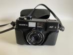 Appareil photo argentique Yashica MF-2 + housse cuir noir, Ophalen of Verzenden, Zo goed als nieuw, Compact, Overige Merken