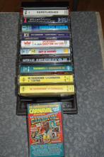 12 cassettes met box, Cd's en Dvd's, Cassettebandjes, Ophalen of Verzenden