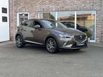 Mazda CX-3 2.0 SKY-G Pure Edition / 52000km / 12m waarborg, Auto's, Mazda, Voorwielaandrijving, 4 cilinders, Bruin, Leder en Stof