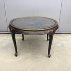 Chinees tafeltje met glazen blad, Ophalen