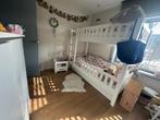 Stapbed met schuif, Huis en Inrichting, Ophalen, 90 cm, Eenpersoons, Wit