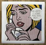 Roy Lichtenstein - I love You, Too… But - XXL - spotprijs, Autres sujets/thèmes, Affiche ou Poster pour porte ou plus grand, Enlèvement ou Envoi