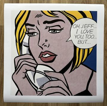 Roy Lichtenstein - I love You, Too… But - XXL - spotprijs