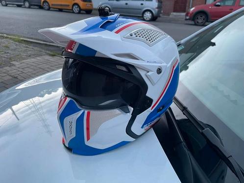 Casque moto taille L visière noir, Motos, Vêtements | Casques de moto, L, Enlèvement ou Envoi