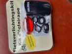 Fietsverlichtingskit Led voor-  en achterlicht. NIEUW!, Fietsen en Brommers, Ophalen, Waterbestendig, Nieuw, Batterij