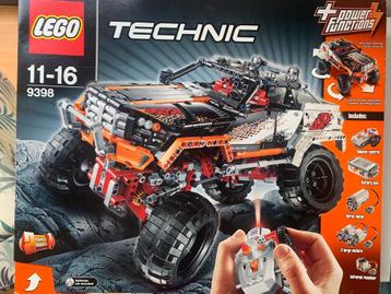 LEGO 9398 Technic 4x4 Crawler met afstandsbediening compleet
