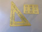 Metal stencil communie/feest, Ophalen of Verzenden, Zo goed als nieuw, Overige typen