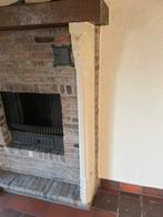 Stenen haard met sierstukken, Huis en Inrichting, Ophalen, Gebruikt