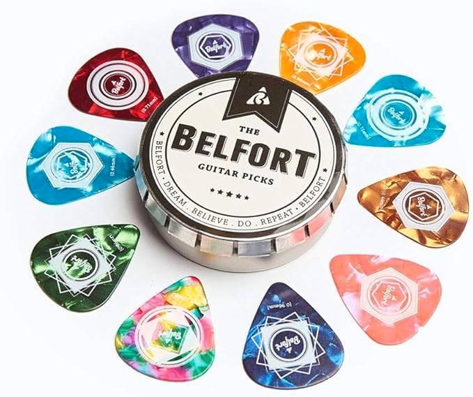 BELFORT 20 hoogwaardige plectrums voor gitaar, Muziek en Instrumenten, Instrumenten | Toebehoren, Nieuw, Elektrische gitaar, Verzenden