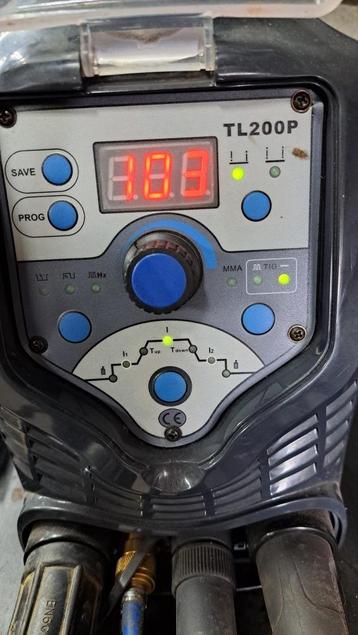 soldatech TIG laspost, Enlèvement, 150 à 250 ampères, Tig