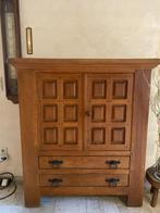 Authentieke Spaanse kast in massieve eik, Antiek en Kunst, Antiek | Meubels | Kasten, Ophalen
